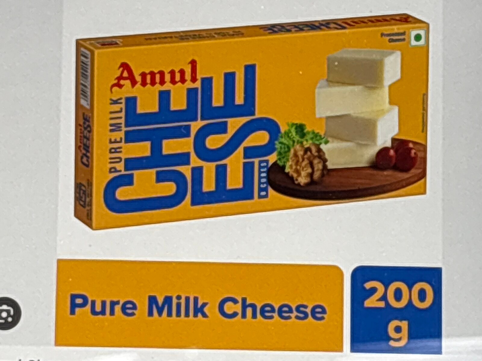 Amul cheese cubes 200gm